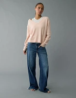 AE Whoa So Soft V-Neck Sweater