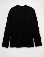 AE Whoa So Soft Cable Knit Sweater