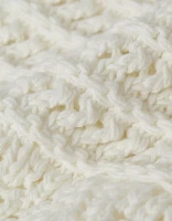 Chandail en tricot ouvert à encolure ballerine AE