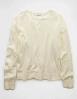 AE Whoa So Soft Notch Neck Sweater