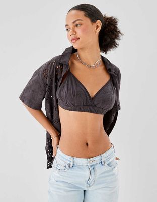 AE Cropped Bra Top