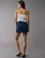 Débardeur camisole en dentelle à boutons AE