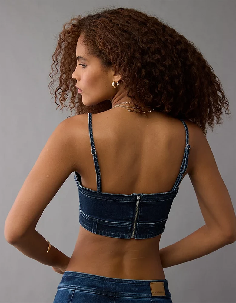 Soutien-gorge léger en denim AE