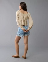 Blouse-nuisette à manches longues AE