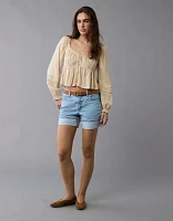 Blouse-nuisette à manches longues AE