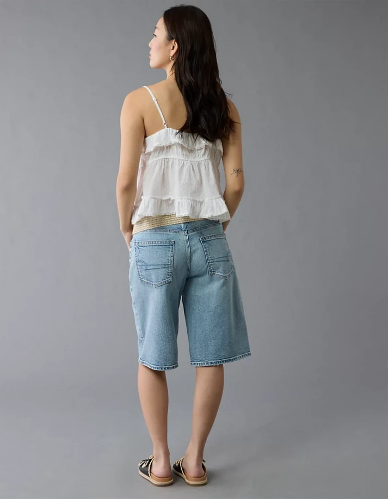 Camisole à encolure en V et volants AE