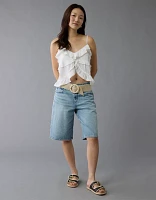 Camisole à encolure en V et volants AE