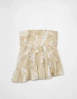 Bustier tubulaire asymétrique AE