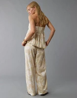 Bustier tubulaire asymétrique AE