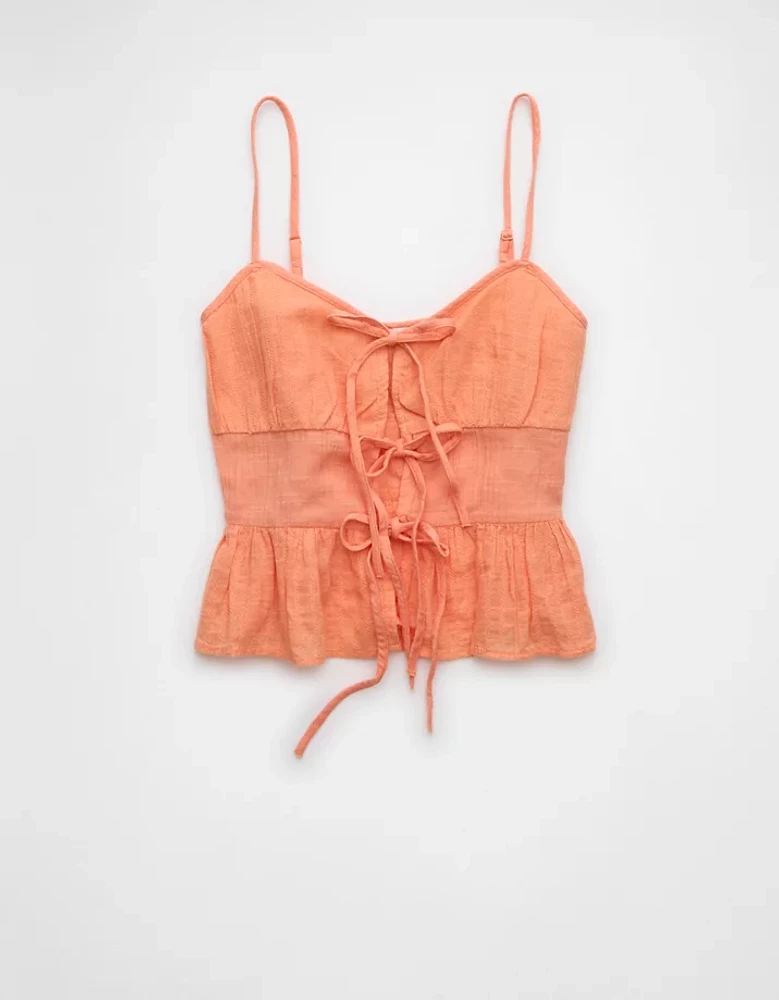 Camisole teinte sur nœud AE