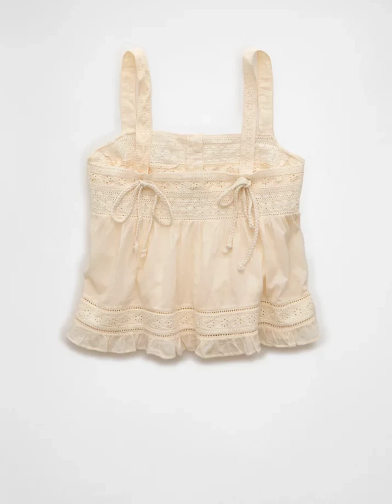 Camisole nuisette brodée AE