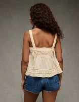 Camisole nuisette brodée AE