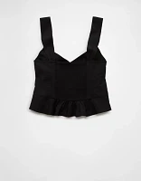 Débardeur style corset à décolleté en cœur AE