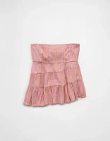 Bustier tubulaire asymétrique AE