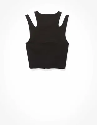 AE Shoulder Cutout Tank Top