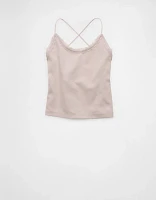 AE Strappy Go Lucky Cropped Lace Tank Top