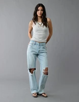 AE Graphic Lace Trim Tank Top
