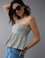 AE Sunchaser Knit Babydoll Tube Top