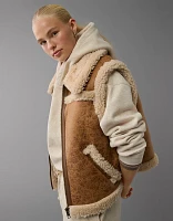 AE Shearling Vest