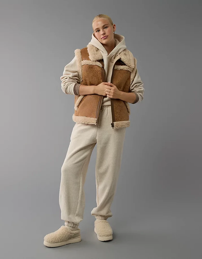 AE Shearling Vest