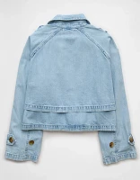 Trench court en denim AE