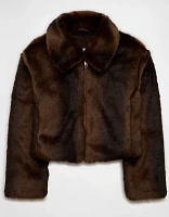 AE Faux Fur Jacket