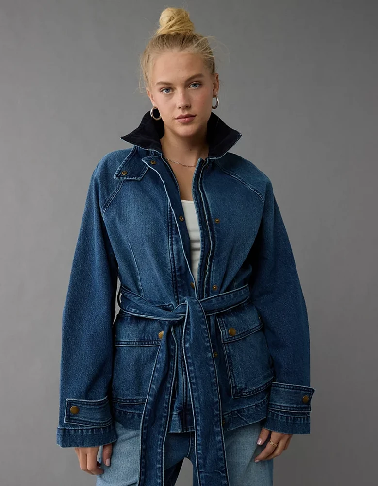 AE Denim Barn Jacket