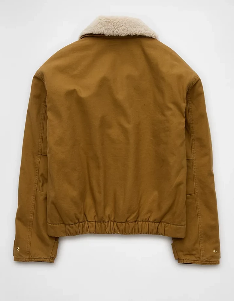 AE Canvas Bomber Jacket