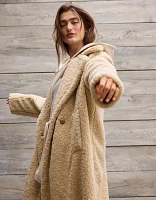 AE Long Teddy Coat