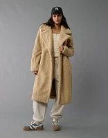 AE Long Teddy Coat