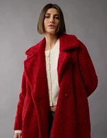 AE Long Teddy Coat