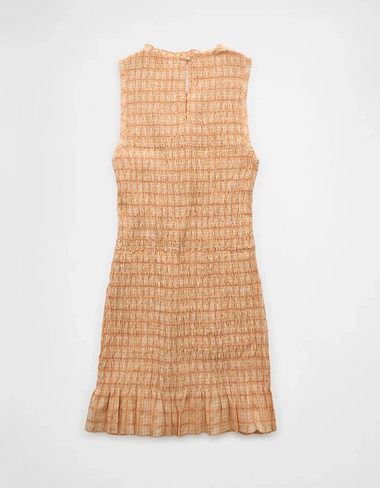 AE Smocked Bodycon Mini Dress