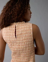 AE Smocked Bodycon Mini Dress