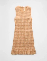 AE Smocked Bodycon Mini Dress