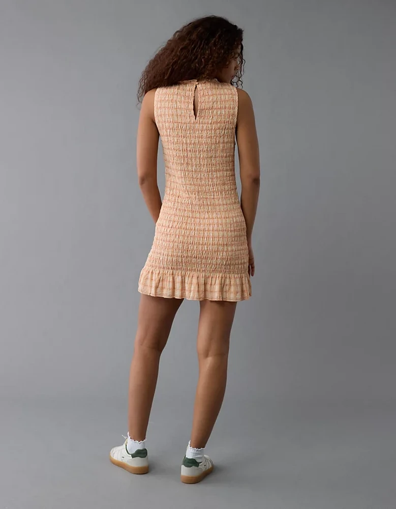 AE Smocked Bodycon Mini Dress