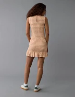 AE Smocked Bodycon Mini Dress