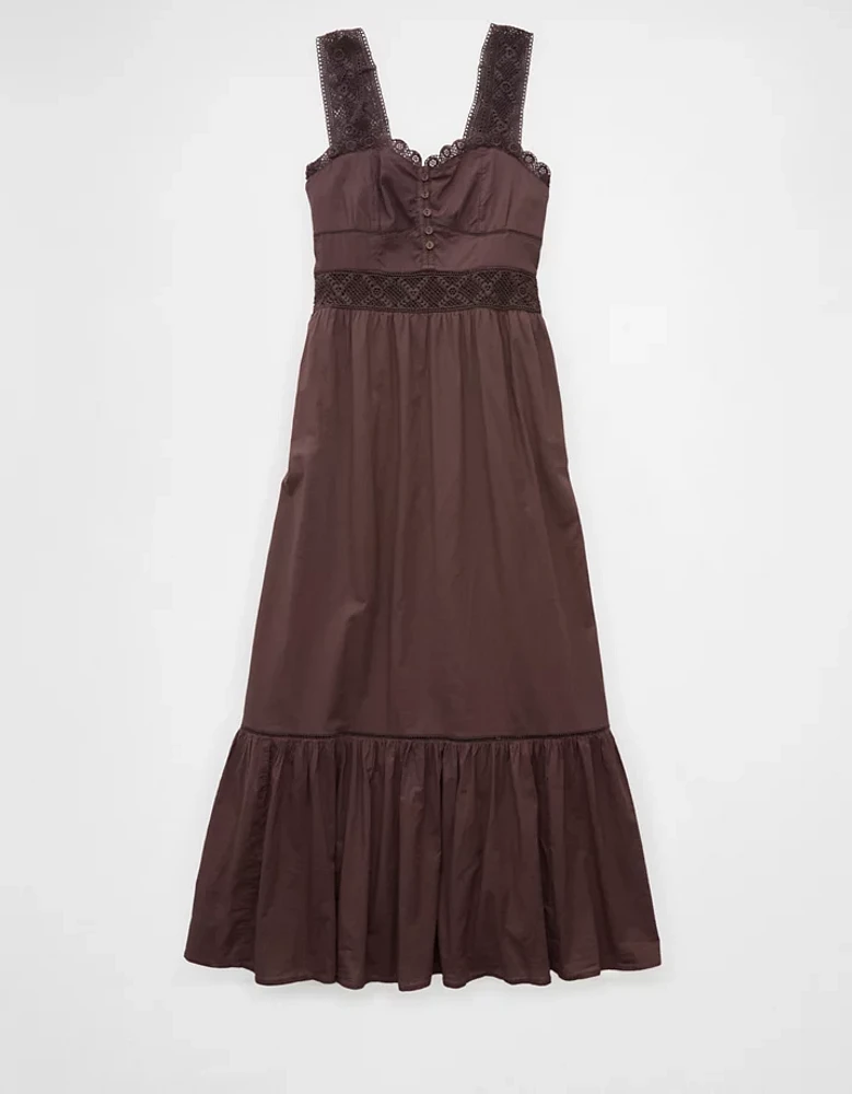 Robe mi-longue au crochet de style corset Catie AE