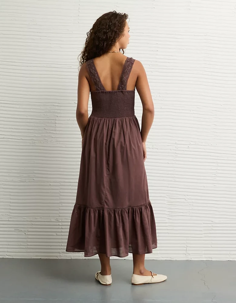 Robe mi-longue au crochet de style corset Catie AE