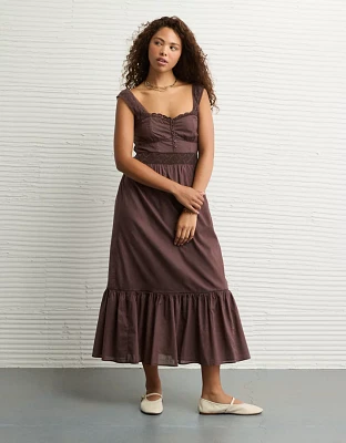 Robe mi-longue au crochet de style corset Catie AE
