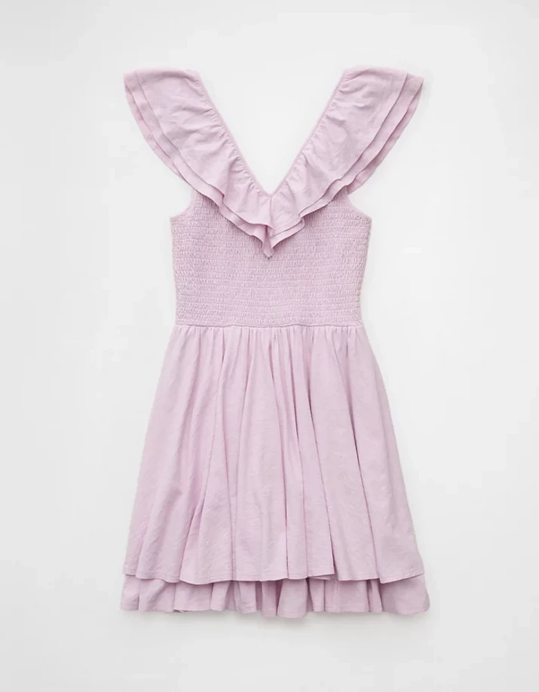 Minirobe à volants en tricot Vive le soleil AE