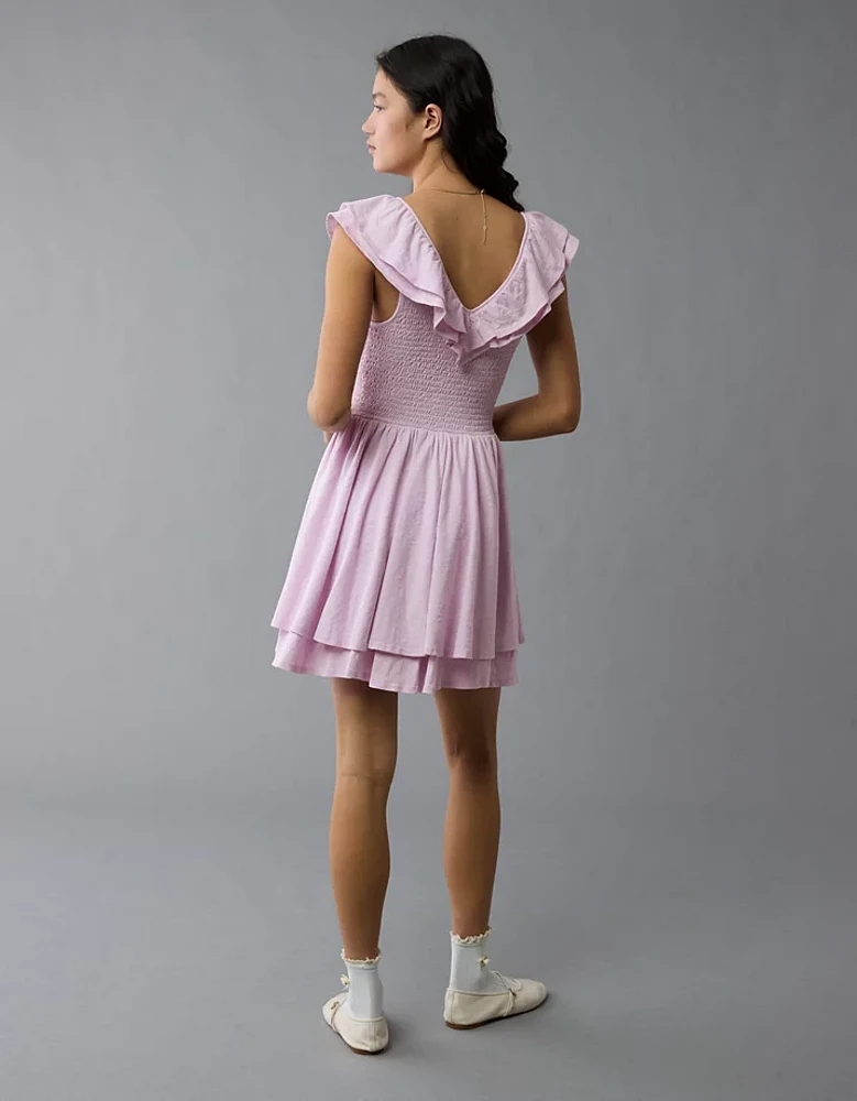 Minirobe à volants en tricot Vive le soleil AE