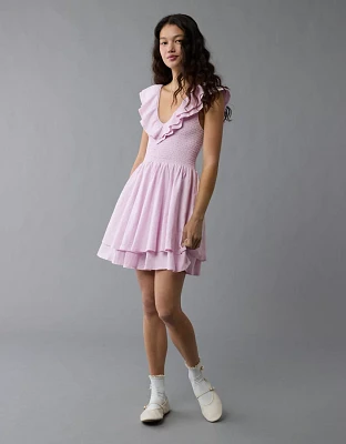 Minirobe à volants en tricot Vive le soleil AE