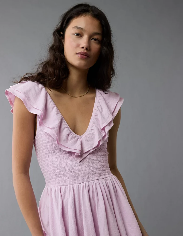 Minirobe à volants en tricot Vive le soleil AE