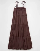 AE Sunchaser Knit Tie Shoulder Maxi Dress