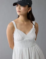 Minirobe à œillets encolure en V AE