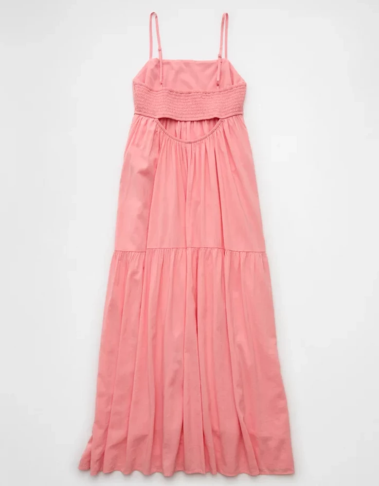 Robe longue nuisette nervurée AE