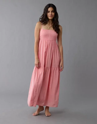 Robe longue nuisette nervurée AE