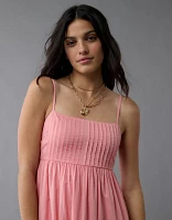 Robe longue nuisette nervurée AE