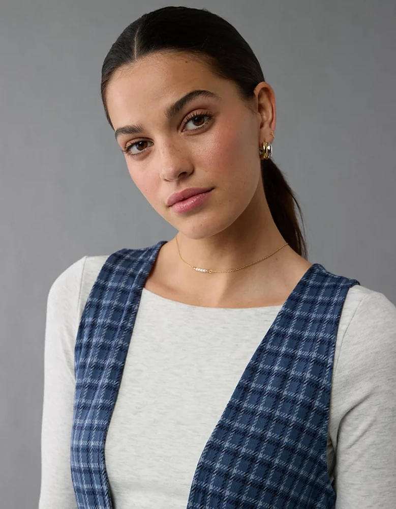 Minirobe à tablier en tricot tendance AE
