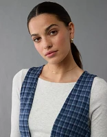 Minirobe à tablier en tricot tendance AE